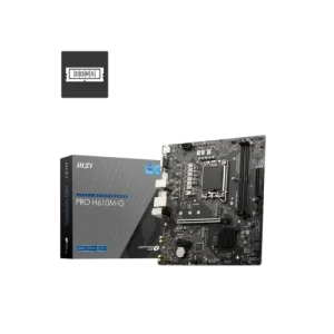MSI PRO H610M-G DDR5 mATX Motherboard