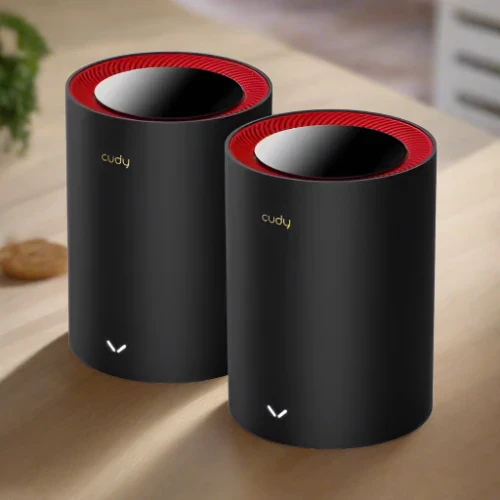 Cudy M3000 AX3000 2.5G Dual Band Wi-Fi 6 Mesh Router (2 Pack)