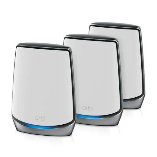 NETGEAR ORBI RBK853 AX6000 Tri Band 3-Pack Wifi-6 Mesh System