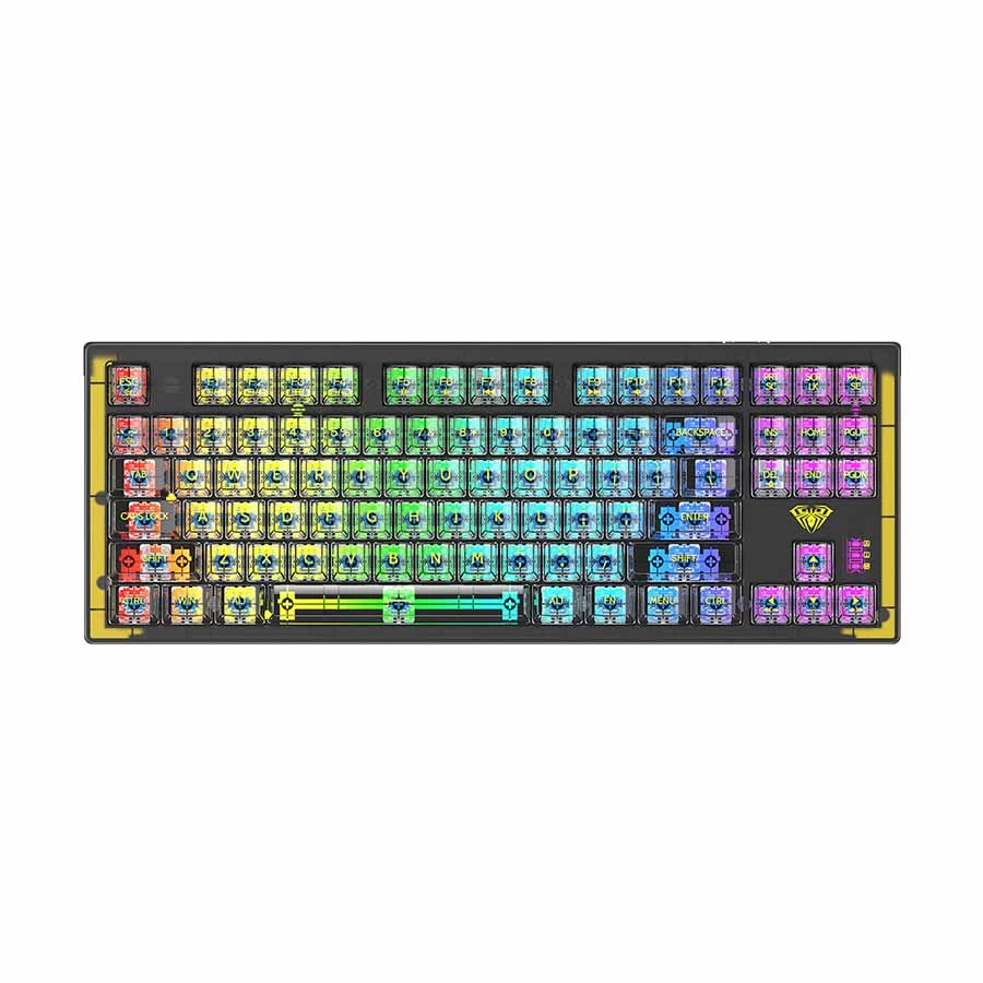 Aula F2183 RGB Bluetooth (Tri Mode) Black Mechanical Gaming Keyboard