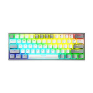 Aula F3261 RGB Hot Swap Wired Gray & White Mechanical Gaming Keyboard
