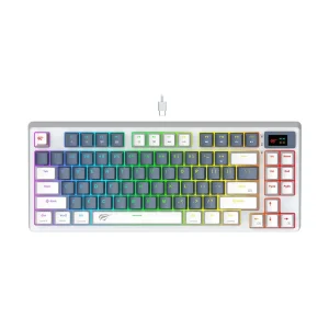 Havit Gamenote KB884L RGB Wired White-Blue Gaming Keyboard