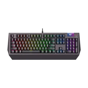 Havit KB872L Wired Multi-Function RGB Backlit Black-Ochre Gaming Keyboard
