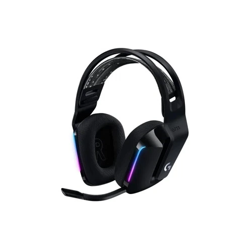 Logitech G733 Lightspeed Wireless RGB Gaming Headset (Black)