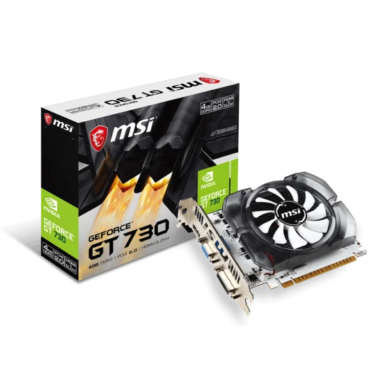 MSI GeForce GT 730 4GB DDR3 Graphics Card