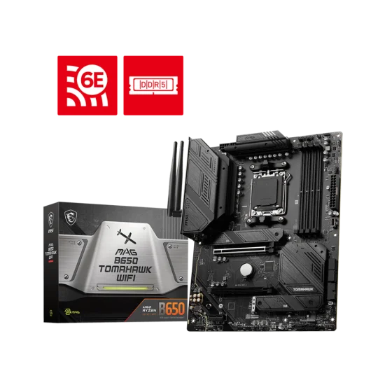 MSI MAG B650 TOMAHAWK WIFI DDR5 Motherboard