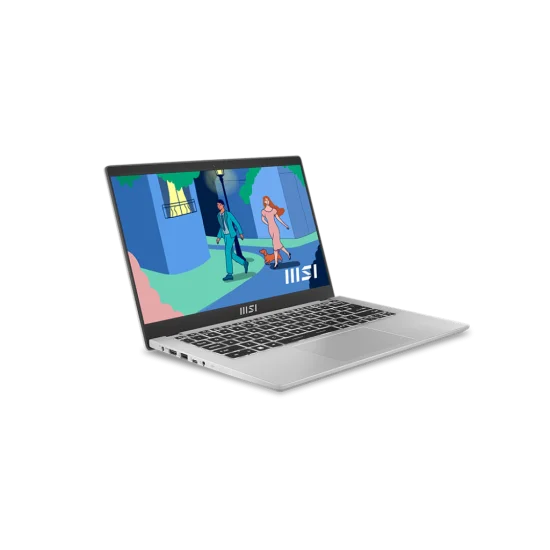 MSI Modern 14 C12MO Intel Core I5-1235U 12thGen 16GB 3200MHz RAM 512GB NVMe SSD 14 Inch FHD 60Hz Urban Silver Laptop