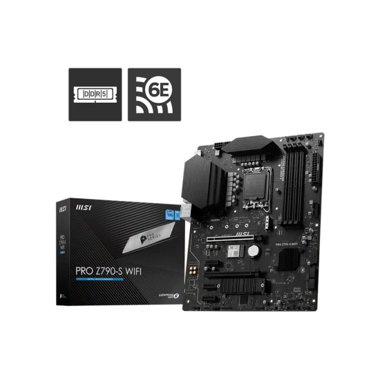 MSI PRO Z790-S WIFI LGA 1700 ATX Motherboard