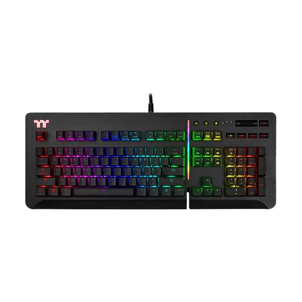 Thermaltake Level 20 RGB Cherry MX Blue Wired Gaming Mechanical Black Keyboard