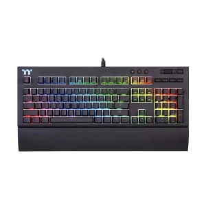 Thermaltake TT Premium X1 RGB Cherry MX Blue Wired Gaming Mechanical Black Keyboard