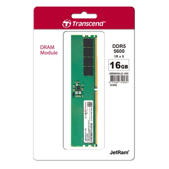 Transcend 16GB JM DDR5 5600 U-DIMM Desktop RAM