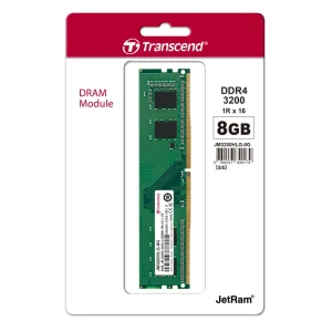 TTranscend 8GB JM DDR4 3200MHz U-DIMM 1Rx16 Desktop RAM