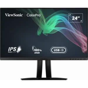 ViewSonic VP2456 23.8" ColorPro 24 Inch 60Hz Frameless 1080p 100% SRGB IPS Professional Monitor