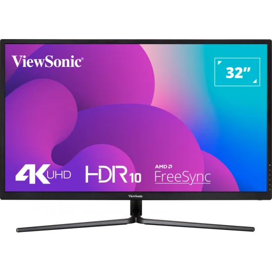 ViewSonic VX3211-4K-MHD 32 Inch VA 4K UHD 60Hz Entertainment Monitor