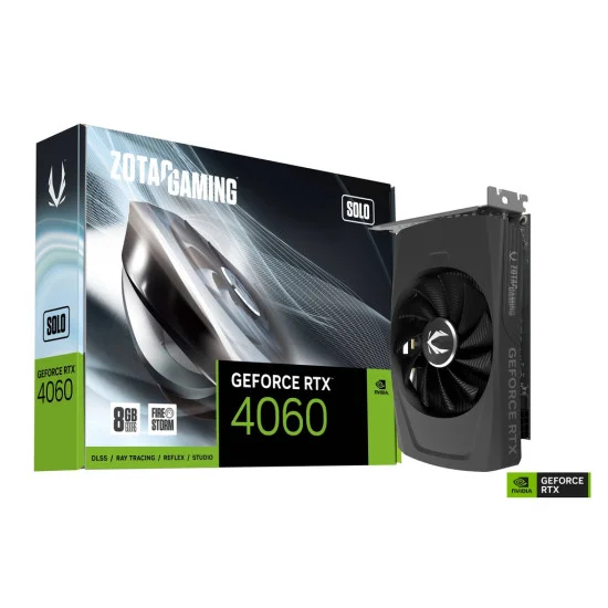 ZOTAC GAMING GeForce RTX 4060 8GB GDDR6 SOLO Graphics Card