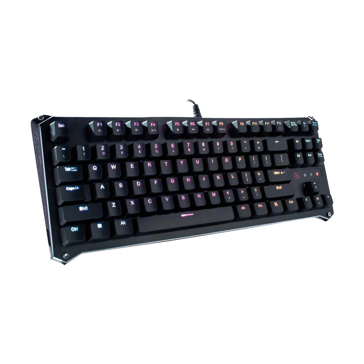 A4TECH Bloody B930 RGB USB Black Light Strike LK Optical Mechanical Gaming Keyboard