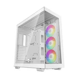 Deepcool CH780 WH Full Tower White E-ATX Gaming Desktop Casing