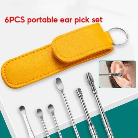 Ear Cleaning Tools Set 6 pieces- Ear Care