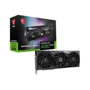 MSI GeForce RTX 4080 SUPER GAMING X SLIM 16GB GDDR6X Graphics Card