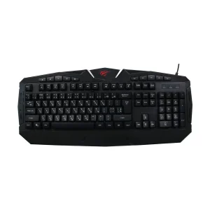 Havit KB505L Black USB Multi-Function Backlit Gaming Keyboard with Bangla