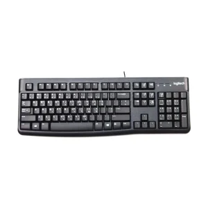 Logitech K120 Black USB Keyboard with Bangla