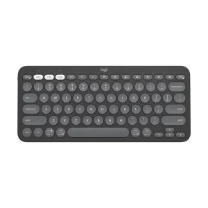 Logitech Pebble Keys 2 K380S Bluetooth Multi Device Tonal Graphite Keyboard