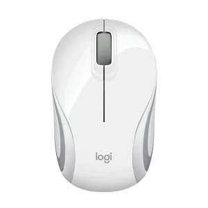 Logitech M187 White Wireless Mouse