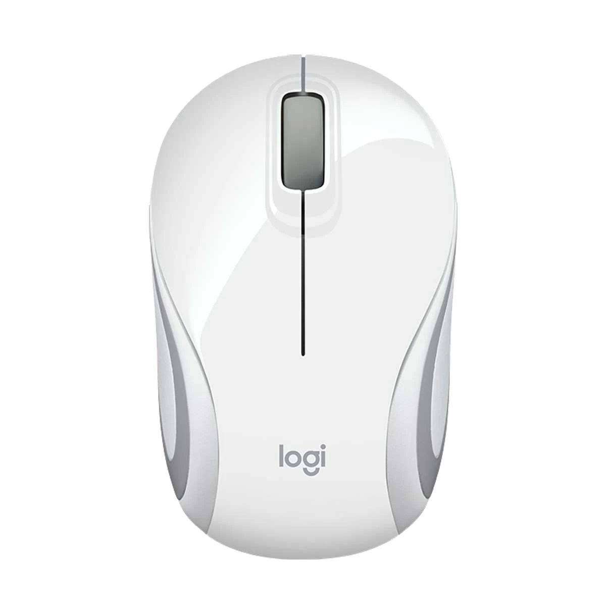 Logitech M187 White Wireless Mouse