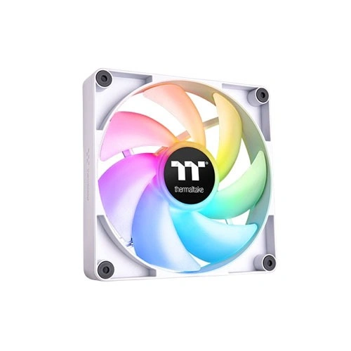 THERMALTAKE CT120 ARGB SYNC PC COOLING CASE FAN WHITE (2-FAN PACK)