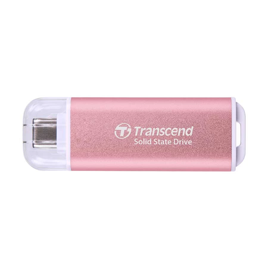 Transcend ESD300P 1TB USB Type-C OTG Pink Portable SSD