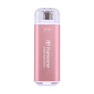 Transcend ESD300P 2TB USB Type-C OTG Pink Portable SSD