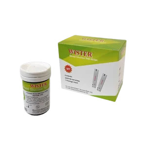 WISTER Blood Glucose Test Strips 25 Pcs