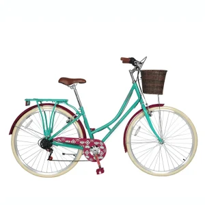 Introducing the 26 Premium Quality 6 Speed Ladies Bicycle, Model: 26"x17" Falcon Orchid, item code 849351.