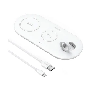 Anker PowerWave 3-in-1 Station Wireless White Charger