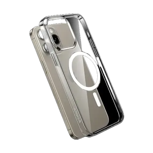Anker iPhone 15 Pro Clear Magnetic Phone Case