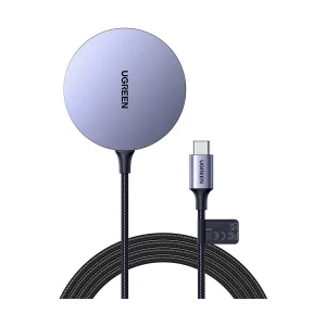 Ugreen CD245 30233 15W QI Gray Magnetic Wireless Charger