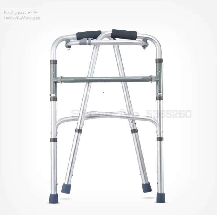 Light Weight Height Adjustable Foldable Walker for old age people Patients Men Women & Adults