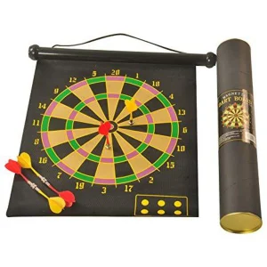 Magnetic Dart Board - Black