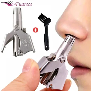 Men's Nose Hair Trimmer Stainless Steel Manual Trimmer