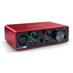 Focusrite Scarlett 2i2 3rd Generation PC Audio Interface
