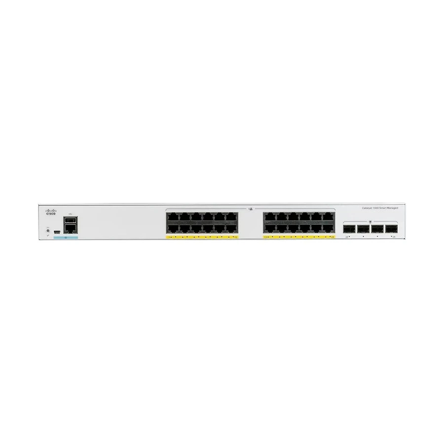 Cisco C1000-24P-4X-L 24-Port Managed Network Switch