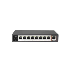 D-LINK DES-F1009P-E 100MBPS 8 PORT POE SWITCH