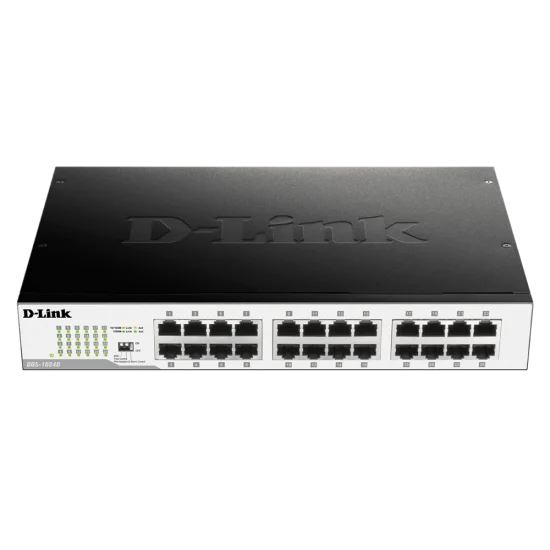 D-Link DGS-1024D 24 Port 10/100/1000 Unmanaged Rack Mount Switch