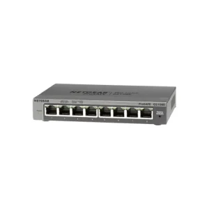 NETGEAR GS108E 8-PORT GIGABIT SMART MANAGED PLUS DESKTOP SWITCH