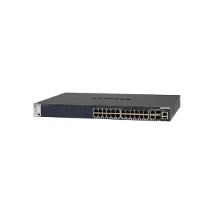 NETGEAR M4300-28G (GSM4328S) 24-PORT GIGABIT ETHERNET+2-PORT 10G ETHERNET+2-PORT SFP+ STACKABLE L3 MANAGED SWITCH