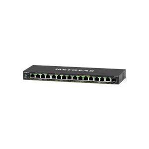 Netgear GS316EP 15-Port PoE+ Gigabit Ethernet Plus Manage + 1 SFP Desktop Switch