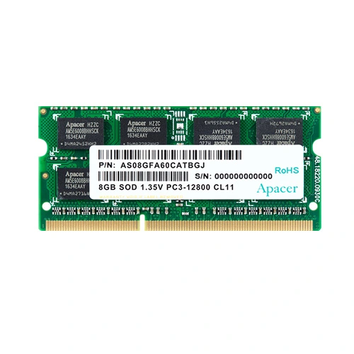 APACER 8GB DDR3 1600MHz SO-DIMM laptop RAM