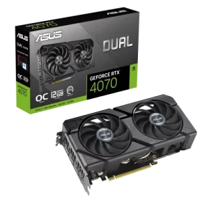 ASUS Dual GeForce RTX 4070 EVO OC Edition 12GB GDDR6X Graphics Card
