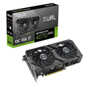 ASUS Dual GeForce RTX 4070 SUPER EVO OC Edition 12GB GDDR6X Graphics Card