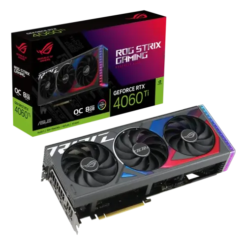 ASUS ROG Strix GeForce RTX 4060 Ti 8GB GDDR6 OC Edition Graphics Card